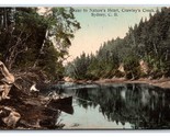 Crawley&#39;s Creek Sydney Capo Breton Scozia Canada 1910 DB Cartolina T6 - $4.04