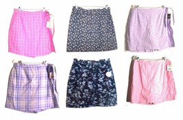 Croft &amp; Barrow Skorts Skirts w/Shorts Stretch Cotton &amp; Denim Jean Sz 4 -14       - £21.49 GBP+