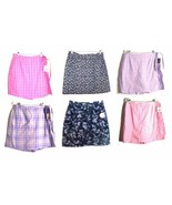 Croft &amp; Barrow Skorts Skirts w/Shorts Stretch Cotton &amp; Denim Jean Sz 4 -... - £21.30 GBP+