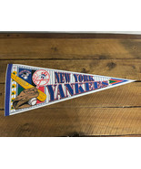 1990&#39;s New York Yankees MLB Baseball Wincraft Logo Felt Pennant Derek Jeter - $25.31 CAD