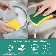 Kitchen Cleaning Sponge, Scouring Pad, Dishware Anti-Scratch 12 Pack - $8.99