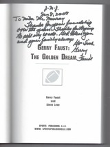 the Golden Dream By Gerry Faust Signed Autographed paperback Book Notre Dame - £38.85 GBP