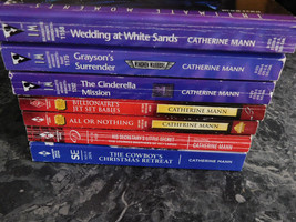 Harlequin Silhouette Catherine Mann lot of 7 Contemporary Romance Paperb... - £11.00 GBP