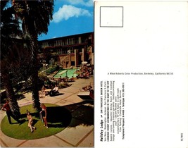 California San Francisco Holiday Lodge Garden Hotel Resort Vintage Postcard - $9.40