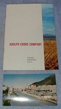 Adolf Coors Co Brewery Guest Guided Tour Booklet Golden Colorado  - £5.46 GBP