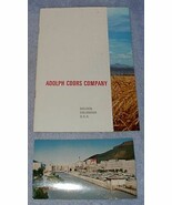 Adolf Coors Co Brewery Guest Guided Tour Booklet Golden Colorado  - $6.95