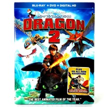 How To Train Your Dragon 2 (Blu-ray/DVD, 2014, Inc Digital) Like New w/ Slip ! - $5.88