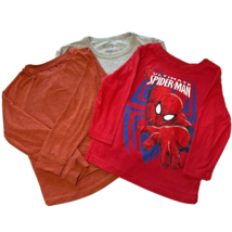 2T Toddler Long sleeve Shirts Boy Spider Man  rumi+Ryder Lot of 3 - £8.53 GBP