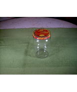 Vintage Jif Creamy Peanut Butter Glass Jar with Metal Lid 40 oz. - £11.74 GBP