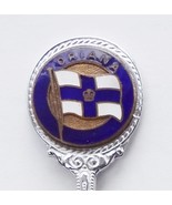 Collector Souvenir Spoon SS Oriana Flag Cloisonne Emblem 1959 to 2005 - £11.98 GBP