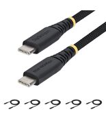 StarTech.com 5-Pack 3ft (91cm) USB-C Charging Cable, 60W (3A) PD, Dual-L... - $31.99