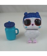 LOL Surprise Pets Winter Disco Glitter Series Hootie Q.T. &amp; Drink Cup Ul... - $20.29 CAD