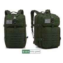 50L  Backpack  Waterproof Bug Ruack Large Capacity Outdoor 3P EDC Molle Pack For - £107.24 GBP