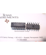 1 NOS TI&#39;s SN74S38N Quad 2 input  NAND Buffer 14-Pin Dip Original IC - $32.54 MXN