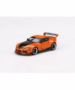 Pandem Toyota GR Supra Orange 1:64 Scale Model - $53.32 CAD