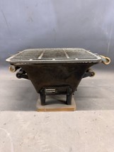 Vintage Antique Mini Cast Iron Table BBQ Grill Hibachi Japan Japanese U ... - $222.44 CAD