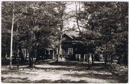 Postcard RPPC de Haas Red Oaks Resort Eagle River WIS - £7.39 GBP