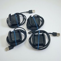 Lot Of 4 - Fitbit Versa 2 Charger 40&quot; Length Black USB Cable Replacement - $29.09