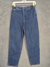 Vintage Lee Jeans Size 4P Side Elastic At The Waist Retro 90s - $14.01