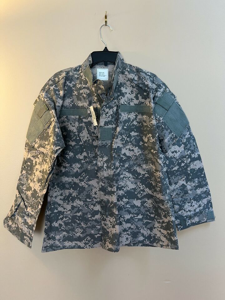 NWT USGI COAT ACU ARMY COMBAT UNIFORM FIRE RESISTANT JACKET - MEDIUM LONG. - $23.38