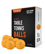 Ping Pong Balls - Orange 3-Star 40+ Table Tennis Balls (Pack Of 12) | Hi... - £20.43 GBP