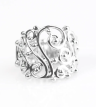 Paparazzi Regal Advice Silver Ring - New - $4.50