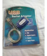 USB Serial Adapter 9 Pin USB Vintage - Universal Serial Plus - £7.77 GBP