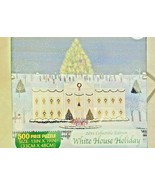 NEW PUZZLE WHITE HOUSE 500 PIECE HOLIDAY USA COLLECTIBLE 13X19 BRIARPATC... - £17.91 GBP