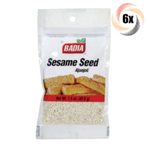 6x Bags Badia Sesame Seed Ajonjoli | 1.5oz | Gluten Free! | Fast Shipping! - £12.14 GBP