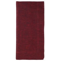 4 Chambray Linen Sangria Red Napkins by Bodrum - $34.99