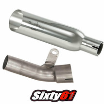 Voodoo Exhaust Kawasaki ZX10R 2016-2018 2019 2020 Race Shorty Polished S... - $302.39