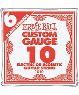 Nickel Plain Single Guitar String .010 6-Pack - $198.92 MXN
