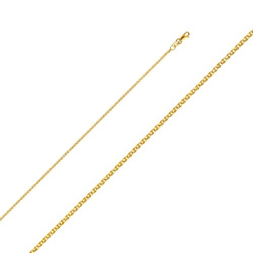 Genuine 14k Two-Tone Gold 0.90" Heart & White Doves Pendant Necklace 16" to 24" Item image 3