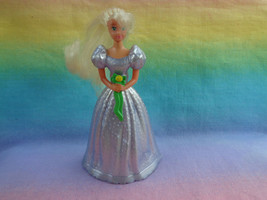 1994 McDonald&#39;s Barbie Bridesmaid Skipper #8 Plastic with Hair - £1.44 GBP