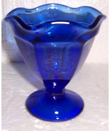 (1) ANCHOR HOCKING COBALT BLUE SHERBET GLASS - $32.81 CAD