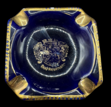 Bad Neuenahr 22Kt Gold Heidelberg Ashtray Coat Arm Cobalt Germany Bavari... - $184.88 MXN