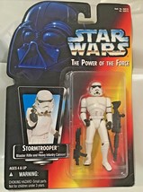 Kenner Star Wars Power of the Force Storm Trooper with Red Card Action Figure - £8.49 GBP