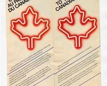Welcome to the Canadian Pavilion Brochure 1982 World&#39;s Fair Knoxville Te... - $17.82