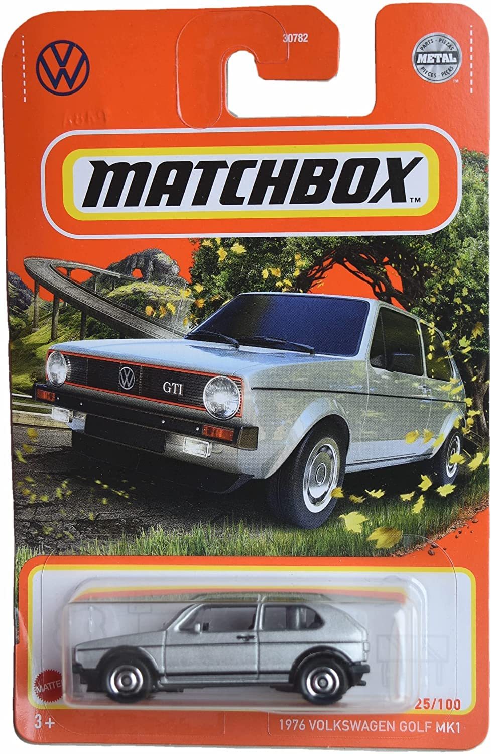 Matchbox 1976 Volkswagen Golf MK1 - Silver - 25/100 - $6.90