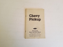 1982 Chevy Pick Up Owner&#39;s Manual - £11.66 GBP