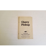 1982 Chevy Pick Up Owner&#39;s Manual - £11.85 GBP