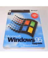 Microsoft Windows 95 Upgrade for Windows and DOS 3.5&#39;&#39; Floppy Disks Sealed - $930.98