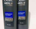 Dove Men +Care Body &amp; Face Wash. Hydration Balance 18 Oz Lot Of 2 - £50.60 GBP