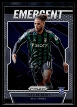 2020 Panini Prizm Premier League Emergent Tyler Roberts RC Leeds United - £1.41 GBP