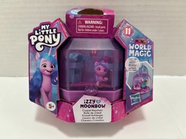 My Little Pony Mini World Magic Crystal Keychain/Izzy Moonbow/Portable Playset - £3.52 GBP