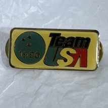 1990 Olympics Team USA Olympic Torch United States Games Lapel Hat Pin - £3.89 GBP