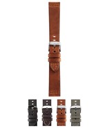 Morellato Bramante Genuine Leather Watch Strap - Tan Brown - 22mm - Chro... - $75.15 CAD