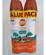 OFF! FamilyCare Smooth &amp; Dry Insect Repellent Mosquito Spray 2x 8 oz - $8.99