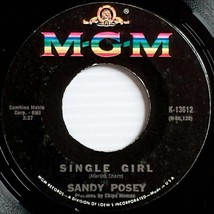 Sandy Posey - Single Girl / Blue Is My Best Color [7&quot; 45 rpm Single] - £1.81 GBP