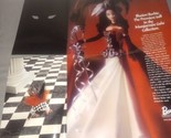 Haute Couture Serenade In Satin Barbie Collection 1997 Print Ad - Great ... - £6.40 GBP
